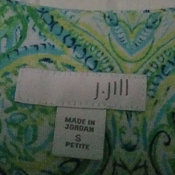  J. Jill Stunning Paisley Maxi Dress Sz S NWOT - Picture 4 of 6